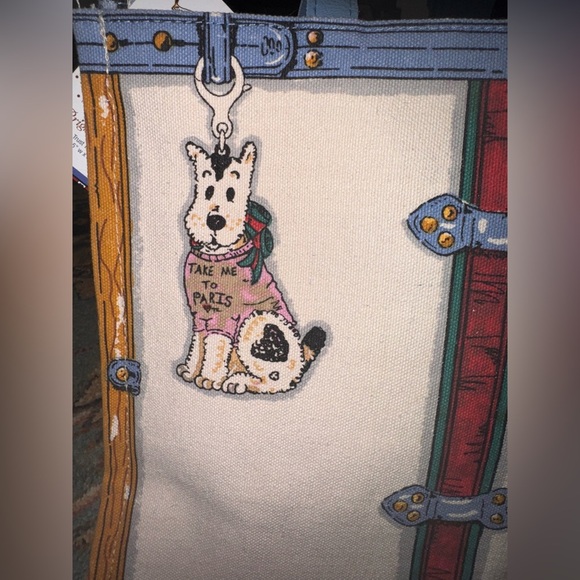 Brighton NWT In Love We Trust Exclusive Tom Clancy Artwork Queen of Hearts Tote - Picture 10 of 15